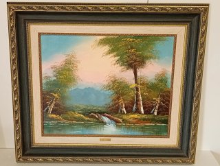 2 PINTURAS EN OLEO ORIGINAL PAISAJES CLASICO