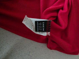 Body Rojo Shein Talla XL