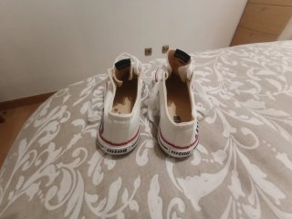 Zapatillas Mustang Talla 37 Blancas
