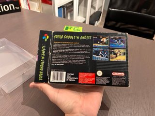 Super Ghouls'n Ghosts SNES PAL