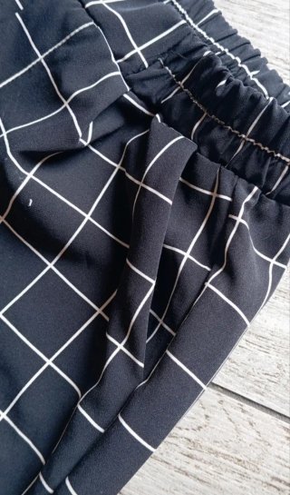 Completo giacca e pantaloni a quadri