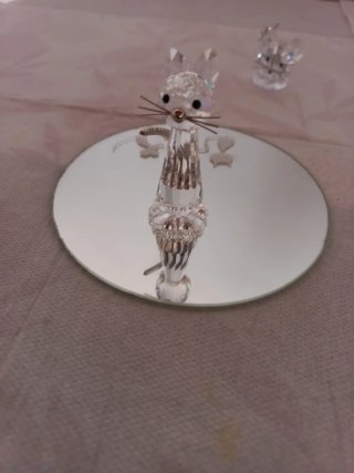 Set Swarovski Gato, Ratón y Erizo