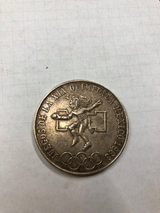 Monedas de Plata: Olimpiada México 1968