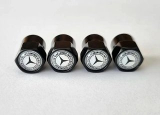 Tapones con Logo Emblema AMG para Llantas Mercedes