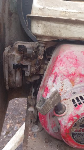 Hormigonera con motor