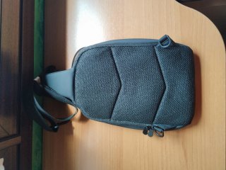 Bandolera/Mochila impermeable negra