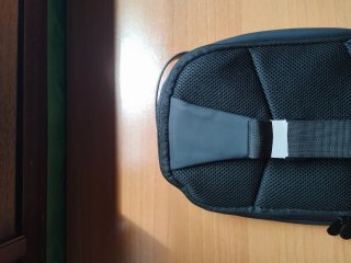 Bandolera/Mochila impermeable negra