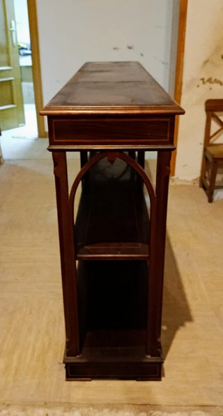 Mueble consola madera antiguo
