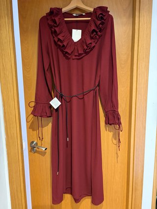 Vestido Zara Rojo Talla S