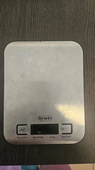 2 Básculas Digitales Cocina Liyset y Grigen