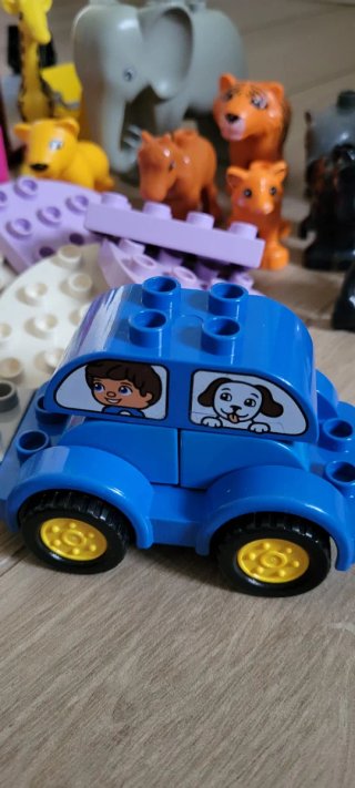 Lotto Mattoncini Duplo Animali e Veicoli