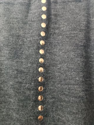 Falda Lana Elástica Gris Talla M