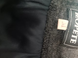Falda Lana Elástica Gris Talla M