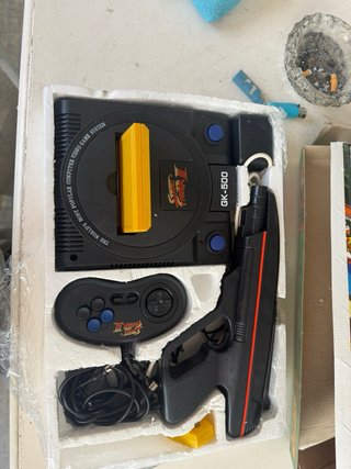 Consola GK-500 Street Fighter con pistola