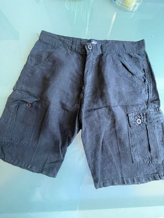Bermuda cargo nero/blu tg. 44