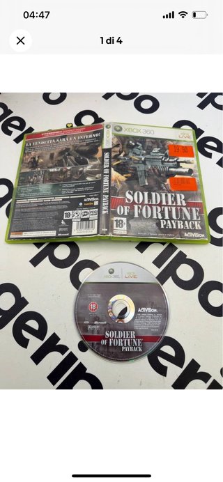 Soldier of Fortune Payback XBOX 360