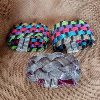 Braccialetti vintage reversibili multicolore