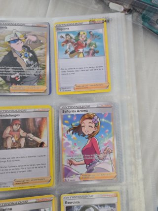Cartas Pokémon Entrenador Colección 15