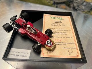 Lotus 72C Jochen Rindt escala 1/43 Vitesse
