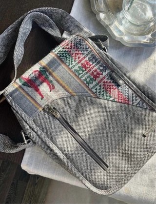Bolso 100% Alpaca Peruana Vilmolly Artesanal