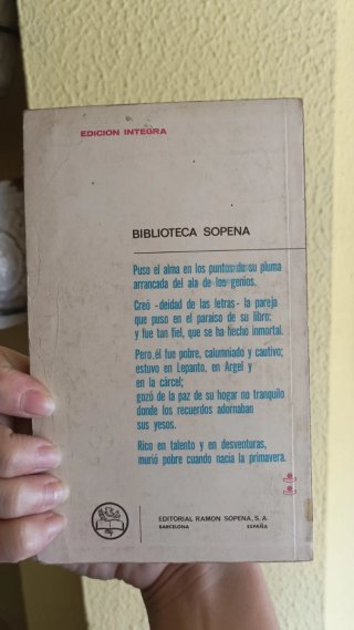 "Cervantes" - D. del Olmo