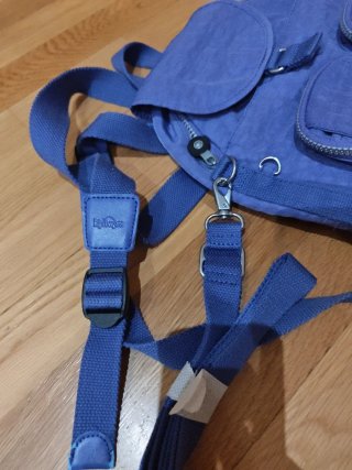 Mochila juvenil Kipling morada