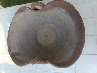 Maceta Cesto Barro Rústico