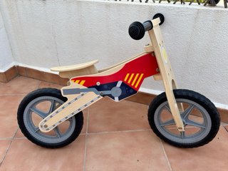 Bicicleta de madera para niños 2-4 años