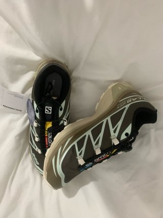 Zapatillas Salomon XT6 Marrón/Verde Azulado