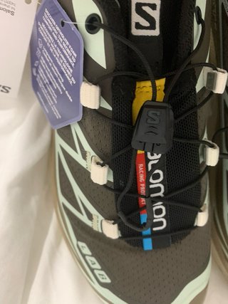 Zapatillas Salomon XT6 Marrón/Verde Azulado