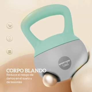 Pesa Rusa Kettlebell 12 kg Arena Metálica