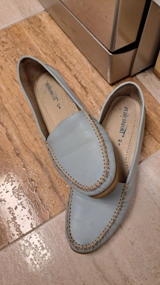Zapatos PediComfort Piel Talla 43 Azul