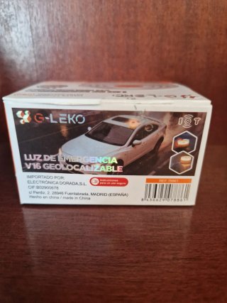 Baliza V16 G-Leko Geolocalizable