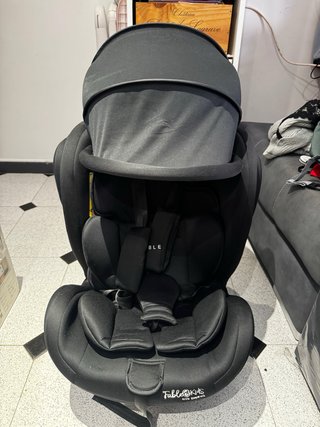 Silla coche Isofix FableKids Gris nueva