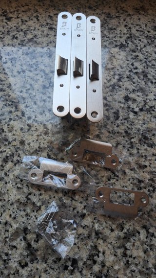 3 Picaportes 70mm marca Spain