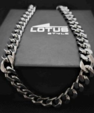 Cadena Lotus Hombre Plata NO HAGO ENVIOS