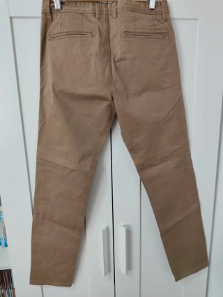 Pantalones skinny mujer Easy Wear Marrón Talla 40