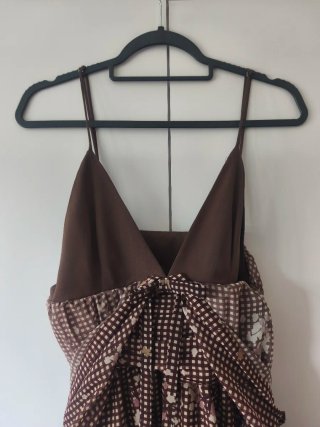 Vestido Zara estampado