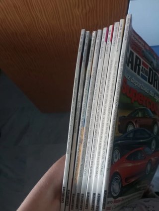 Lote de revistas Car and Driver