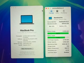 MacBook Pro 13 A2159 2019 Touch Bar