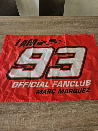 Bandera Oficial Fanclub Marc Márquez 93