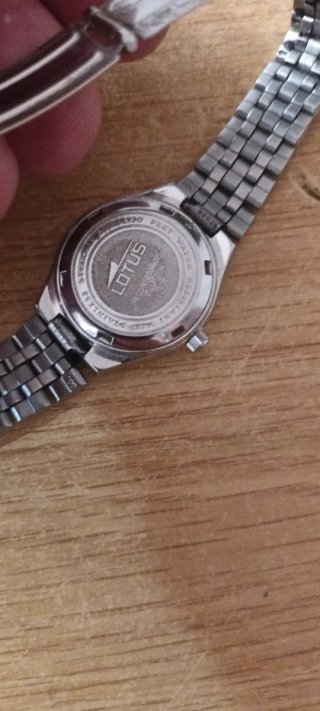 Reloj Lotus Mujer Plata y Blanco.Original