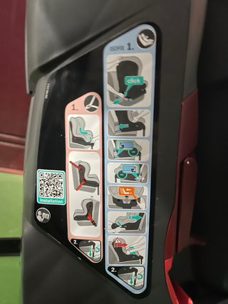 Silla Coche Britax Römer Safefix Plus con ISOFIX