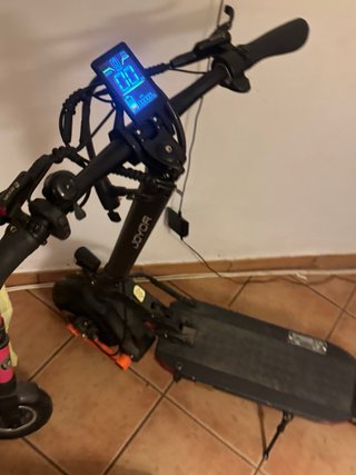 Patinete Eléctrico Joyor Negro/Naranja Dual Pro