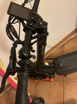 Patinete Eléctrico Joyor Negro/Naranja Dual Pro