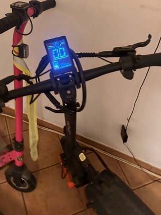 Patinete Eléctrico Joyor Negro/Naranja Dual Pro