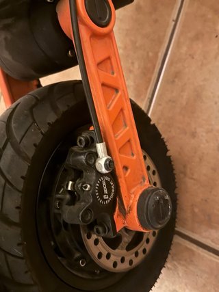 Patinete Eléctrico Joyor Negro/Naranja Dual Pro