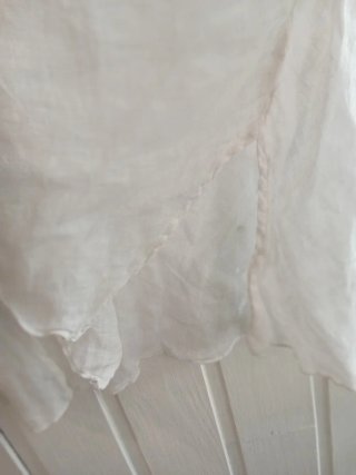 Blusa Lino Blanca Asas Talla S