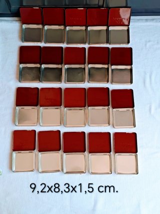 20 Cajas Metálicas + 39 Retales y Adornos