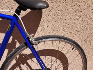 Bicicleta Fixie Azul